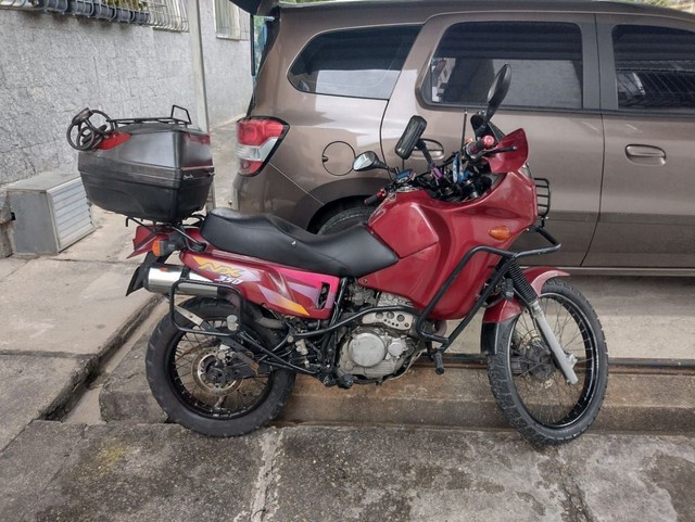 NX SAHARA 350CC NO MEU NOME, TODA OK