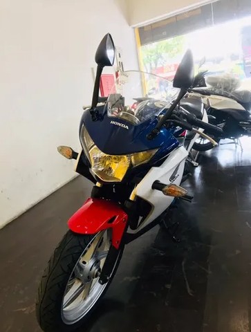MOTO CBR 250R AZUL  FABY  ANO 2012