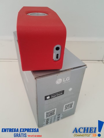 Caixa de Som - LG - Multi Bluetooth Speaker 20W Rms - Vermelho  - Foto 4
