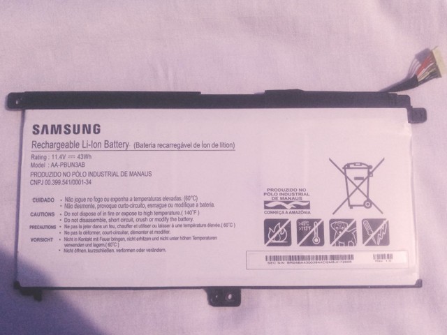 Bateria para notebook Samsung. - Foto 2