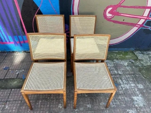 Conjunto Com 04 Cadeiras Em Freijo - Foto 2
