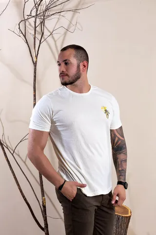 Gola Careca Estampada