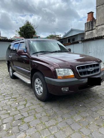 CHEVROLET - BLAZER - 2002/2003 - Azul - R$ 63.999,00 - Nova Eskina  Automóveis e Camionetes