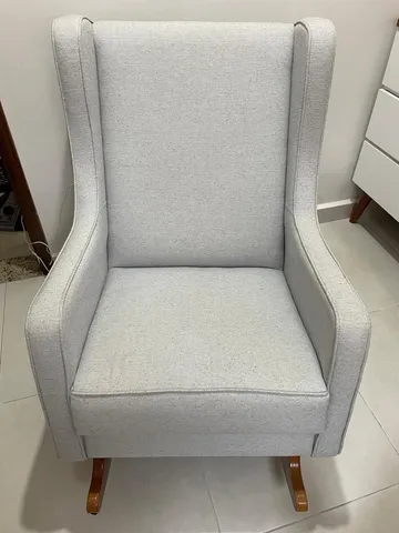 Poltrona de Amamentação em linho