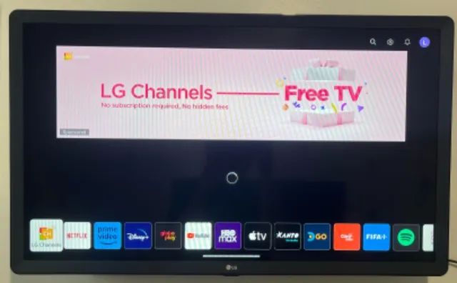 Smart tv LG 32 só 7 meses de uso