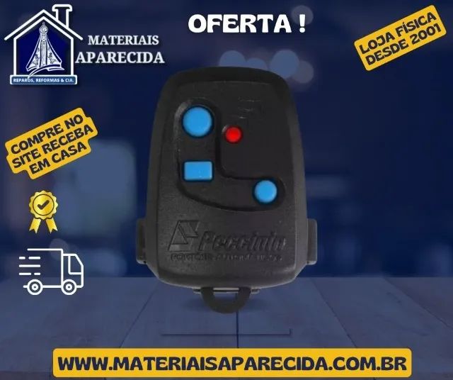 Controle Remoto Portao Piccinin Nice TX-3C -novo