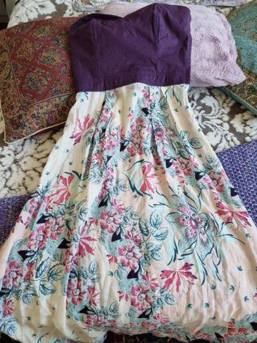 Vestido antix sem alça,  p - Foto 4
