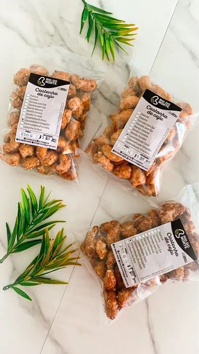 Castanhas de Caju Rio do Norte - Natural, Caseira e Torrada Sem Sal! - Foto 2