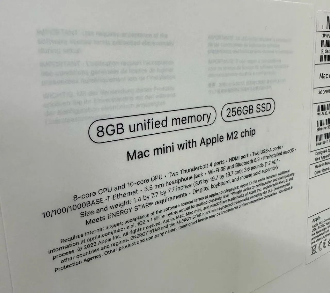 Mac Mini M2 2023 8GB / 256SSD - Foto 2
