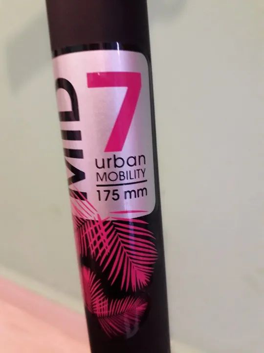 Patinete Adulto Rosa E Preto Oxelo Promoção  - Foto 2