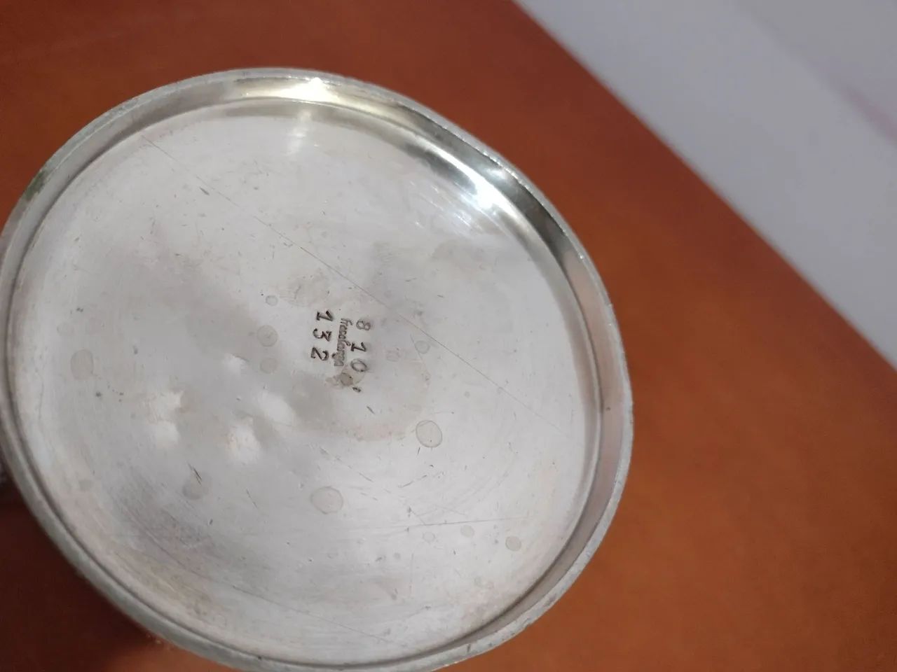 Leiteira em metal prateado fracalanza - Foto 6