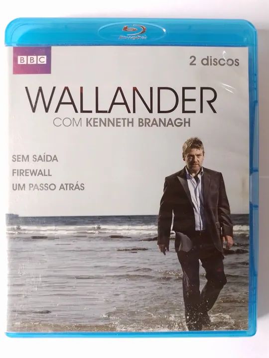 Wallander - Blu-ray Duplo Série Sueca Excelente 