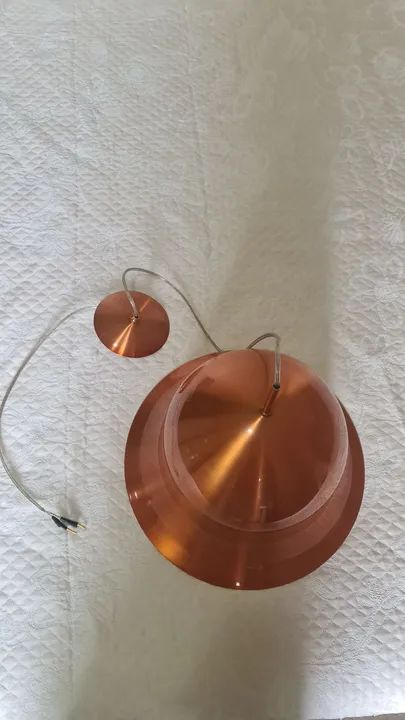 Luminária Pendente de Cobre - Foto 3