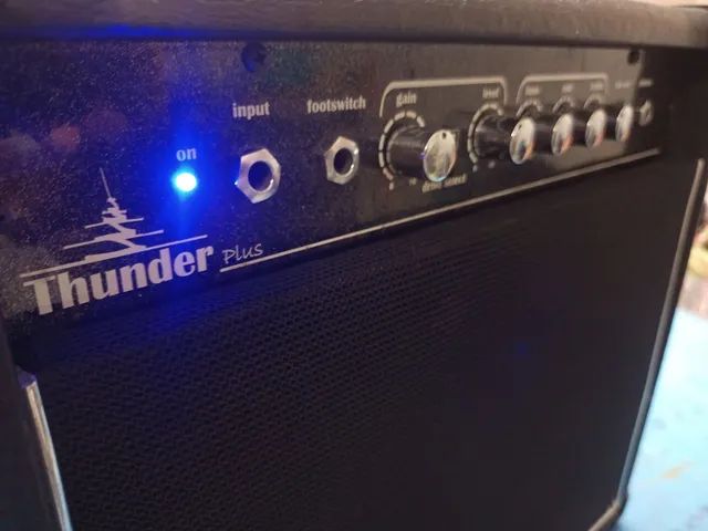Ampli de Guitarra Thunder plus funcionando e C/garantia - Foto 4