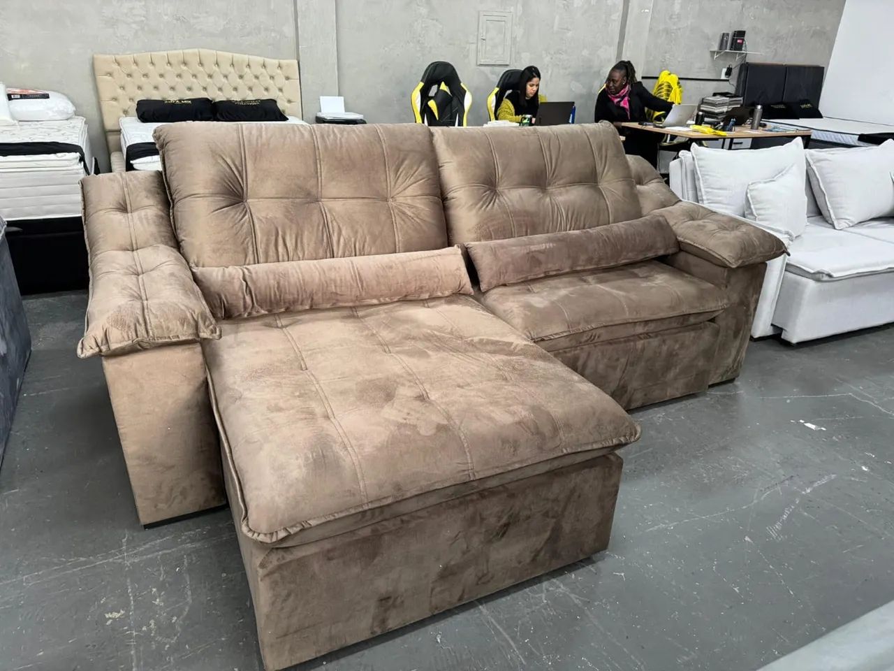 Sofá Retratil Reclinável 2,50 mts