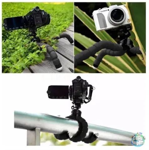 Tripé super flexível para celular e câmeras - Foto 4