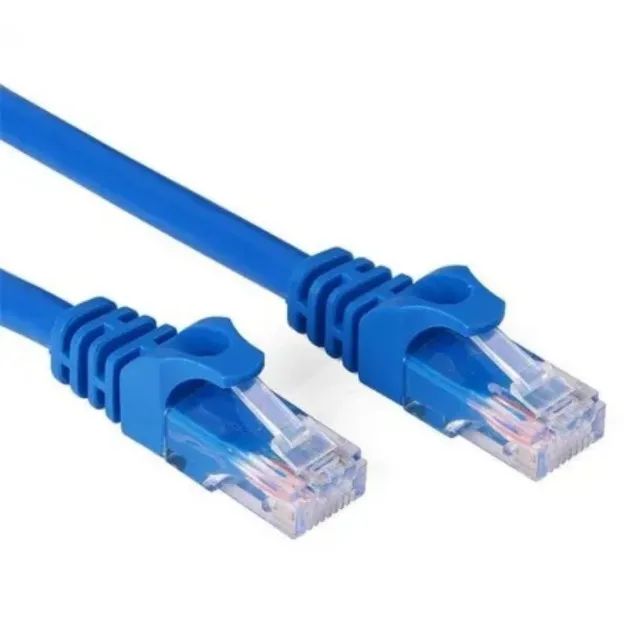 Cabo De Rede Cat5e Azul 5 Metros Internet - Foto 2