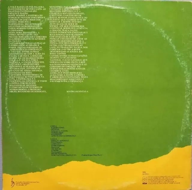 LPs - Disco vinil - Fafá de Belém - Aprendizes da esperança - Com encarte - Foto 3