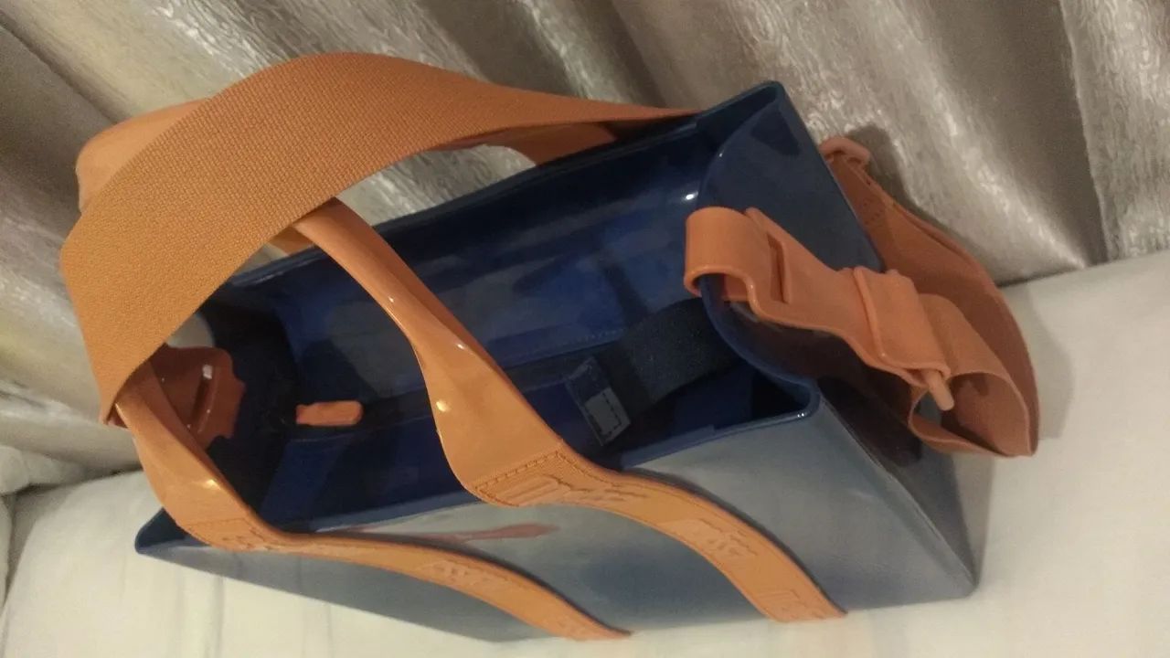 Bolsa melissa Dulce bag azul grande tote  - Foto 2