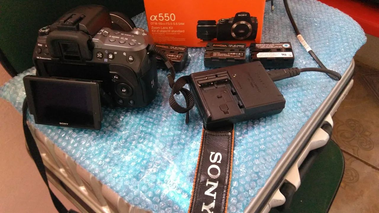Sony a550 seme nova na caixa 