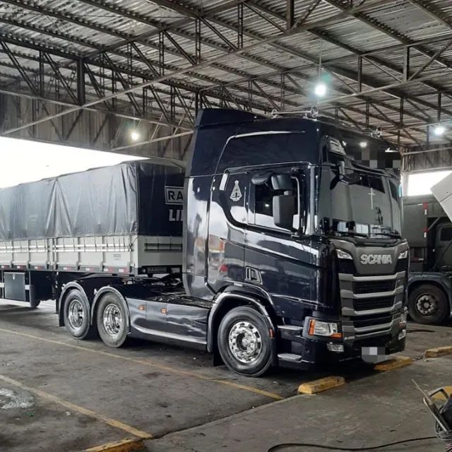 scania r450 6x4 euro5 granaelira  3 eixos aut ano 2021
