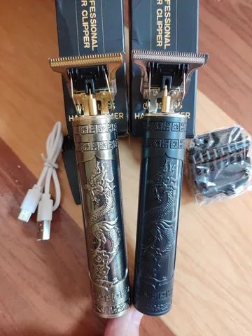 Máquina de cortar cabelo profissional Vintage T9 Barber