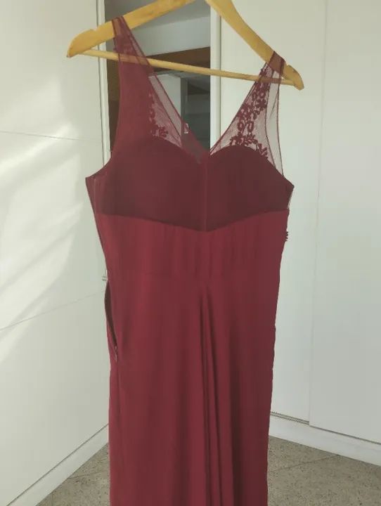 Vestido longo festa