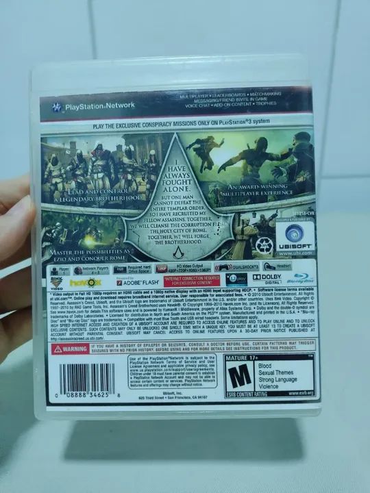 Assassins creed Brotherhood - PS3 - Foto 2