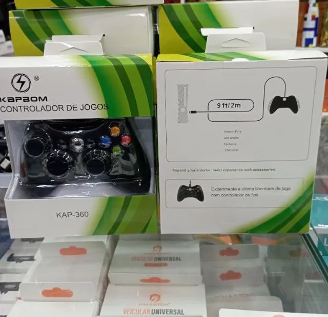 Controle Xbox 360 Usb vídeo game PC - Foto 2