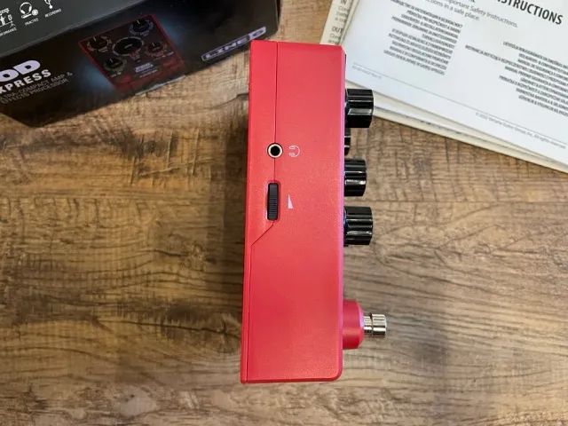 Line 6 POD Express Guitar - pedaleira - impecável na caixa - Foto 4
