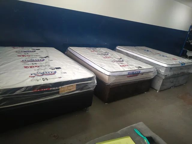 Base baú cama baú box baú - temos colchões e cabeceira  - Foto 5