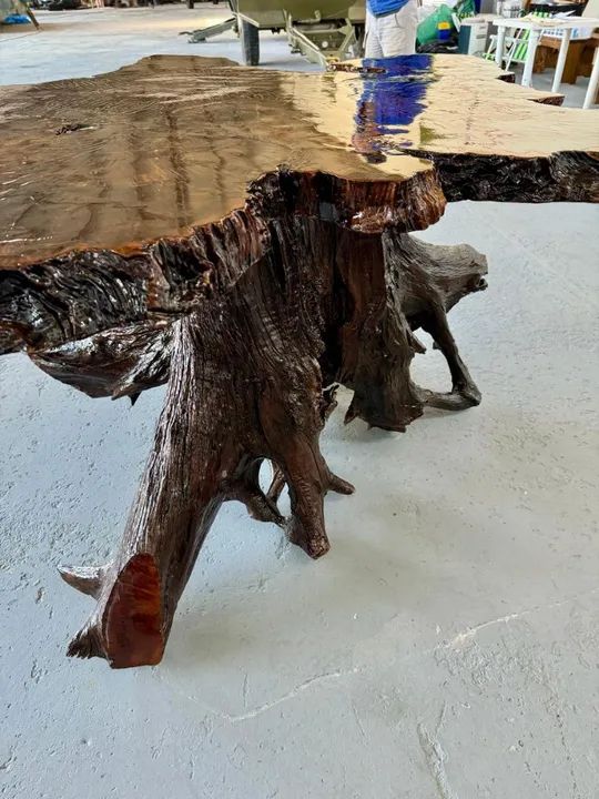 Mesa de madeira rustica  - Foto 2