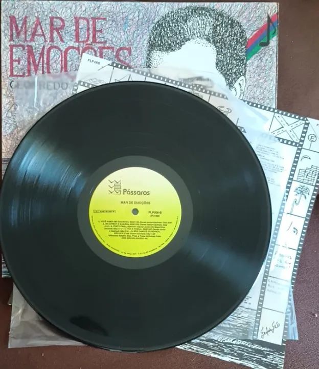 Lp Disco de Vinil Geofredo Géo - Mar de Emoções - Foto 3