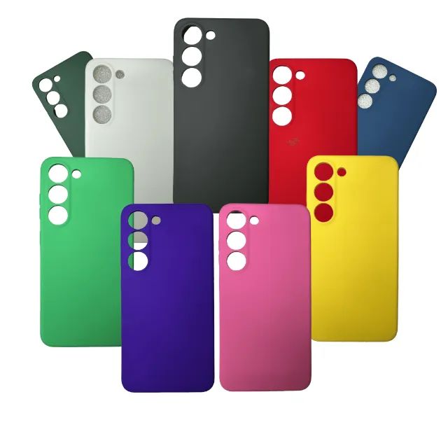Capa, Capinha, Case para Samsung ( Linha A ) De Silicone Aveludada Colorida