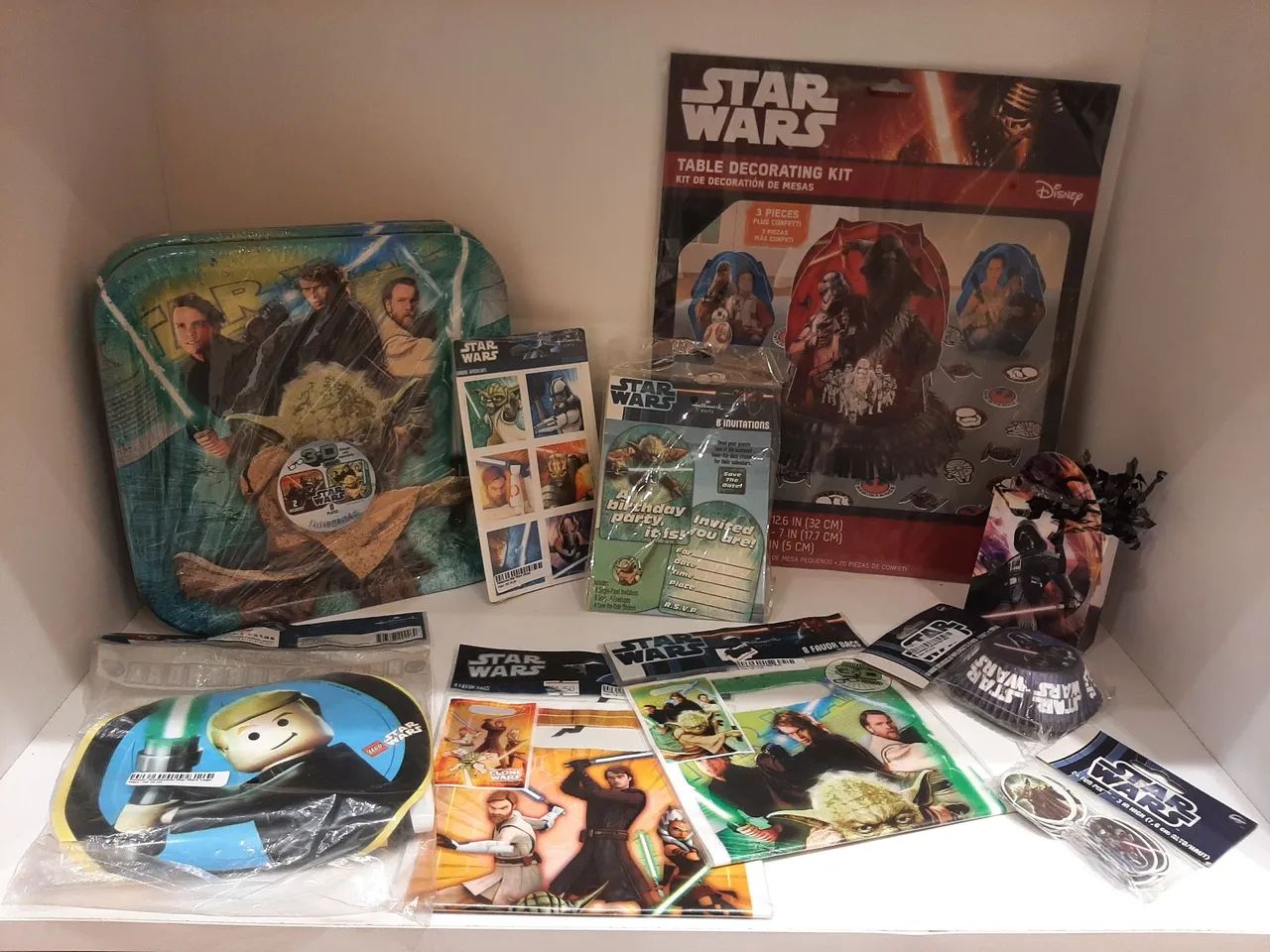 Kit Decoração de Festa Star Wars