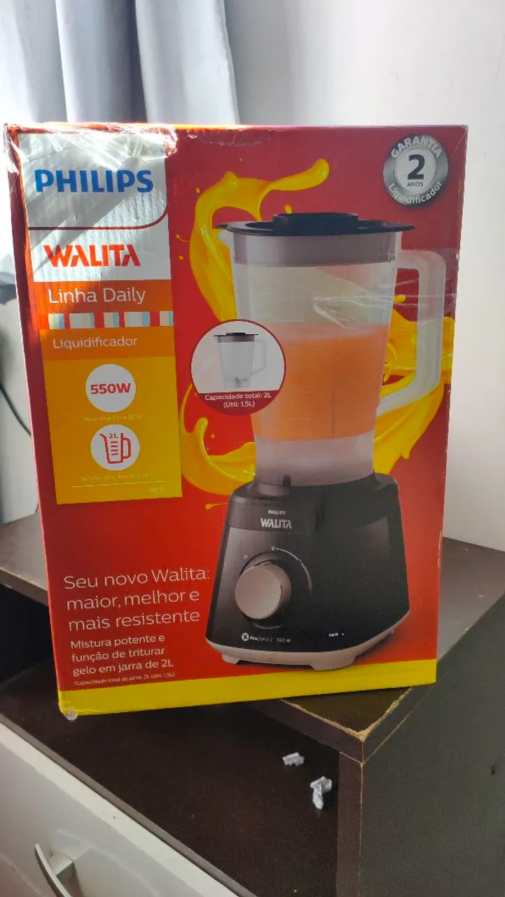 Liquidificador Philips Walita Linha Daily 550W