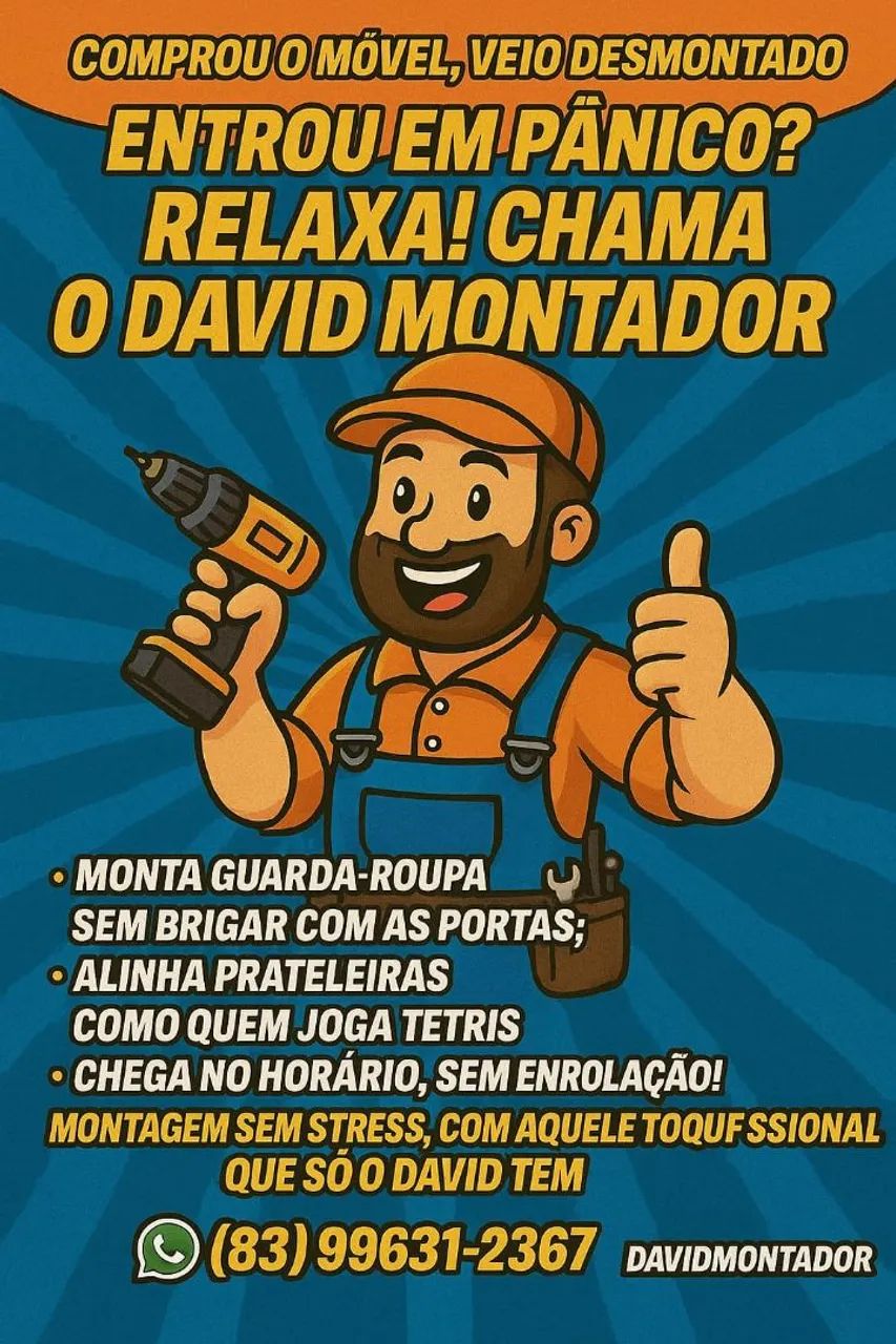 Montagem de Móveis - Rápido e Sem Stress!