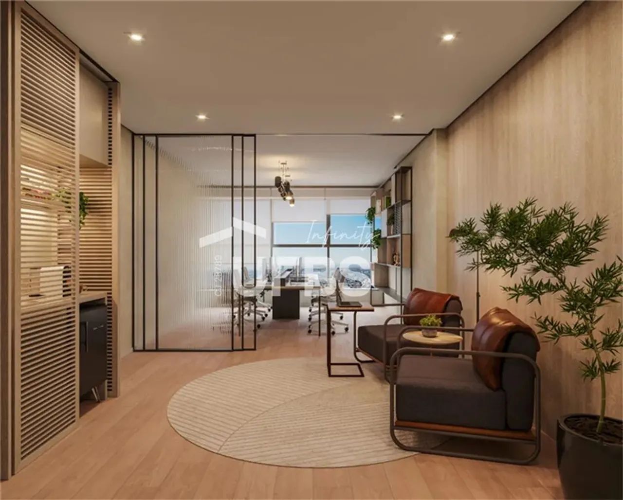 Sala comercial no WTC, 57,54m², banheiro, 2 vagas rotativas, 22º, 8 elevadores sociais e 1 - Foto 3