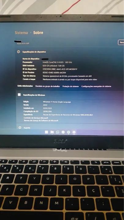 Notebook Acer Aspire 3 15 - Novo - Foto 2