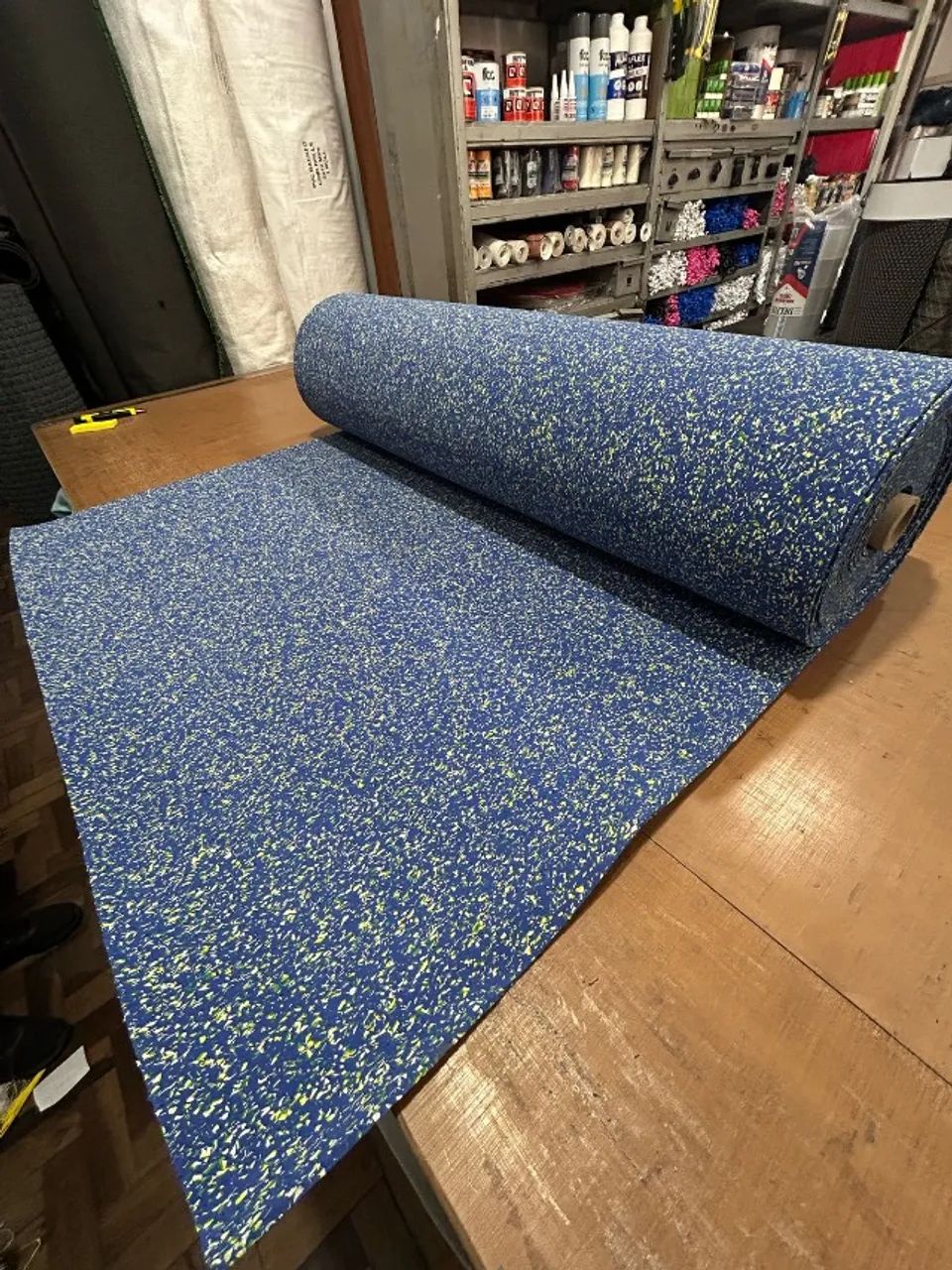 Piso emborrachado anti impacto rubberkap 1L