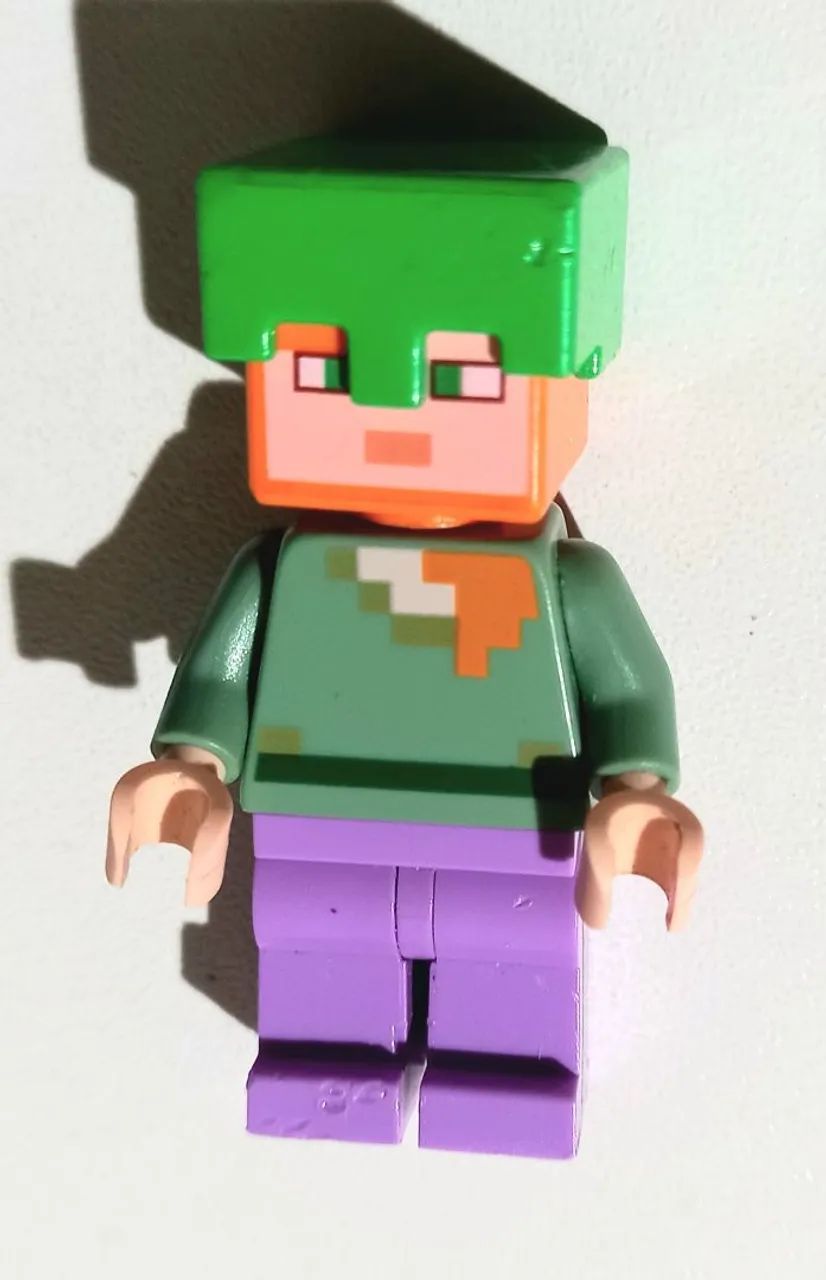 Lego Minecraft Alex Recife de Corais 