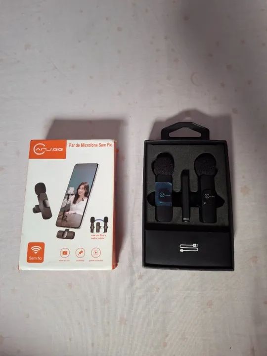 Microfone lapela semi-novo - Foto 4