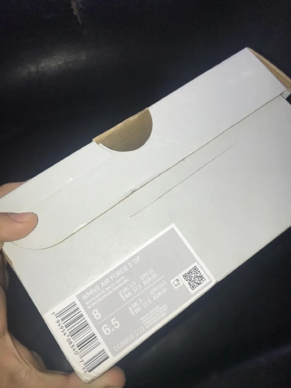 Tênis Nike Air Force 1 Branco - Foto 5