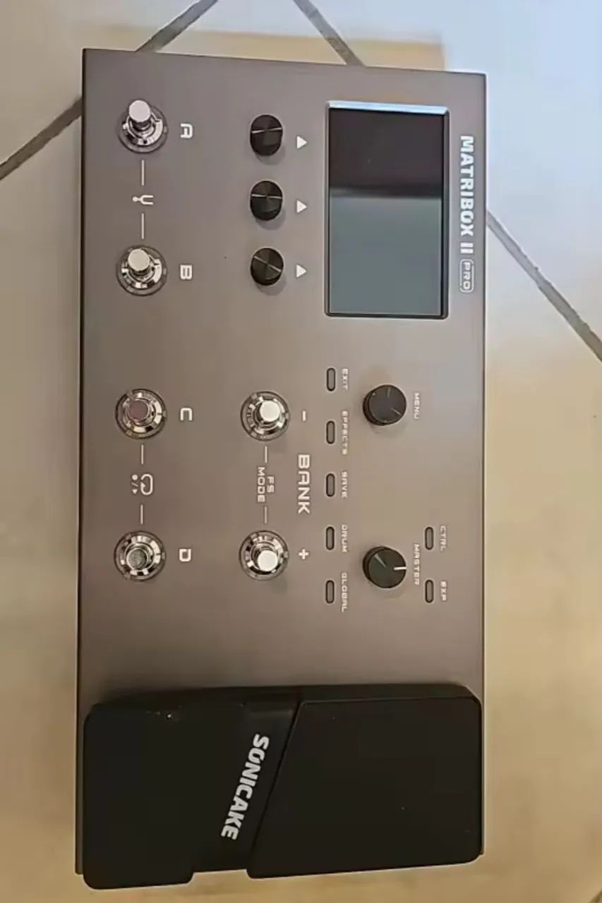 Pedaleira de Guitarra Zerada Matribox 2 pro - Foto 2