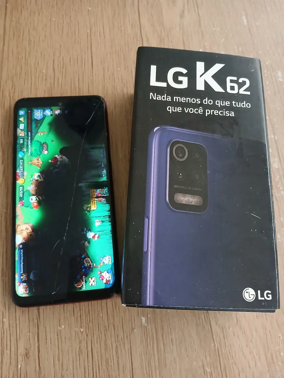 Smartphone LG K62 Vermelho