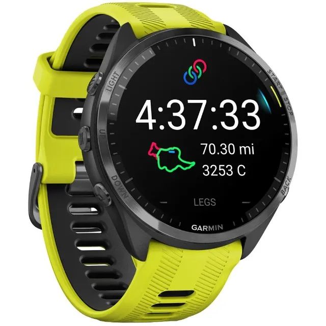 Relógio Smartwatch Garmin Forerunner 965 - Foto 3