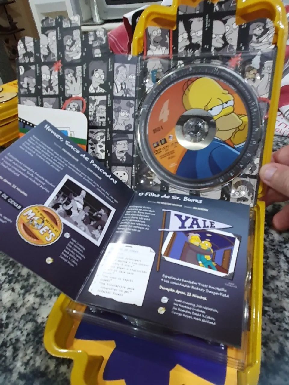 DVD Os Simpsons Oitava Temporada - Cabeça Maggie Original - Foto 4