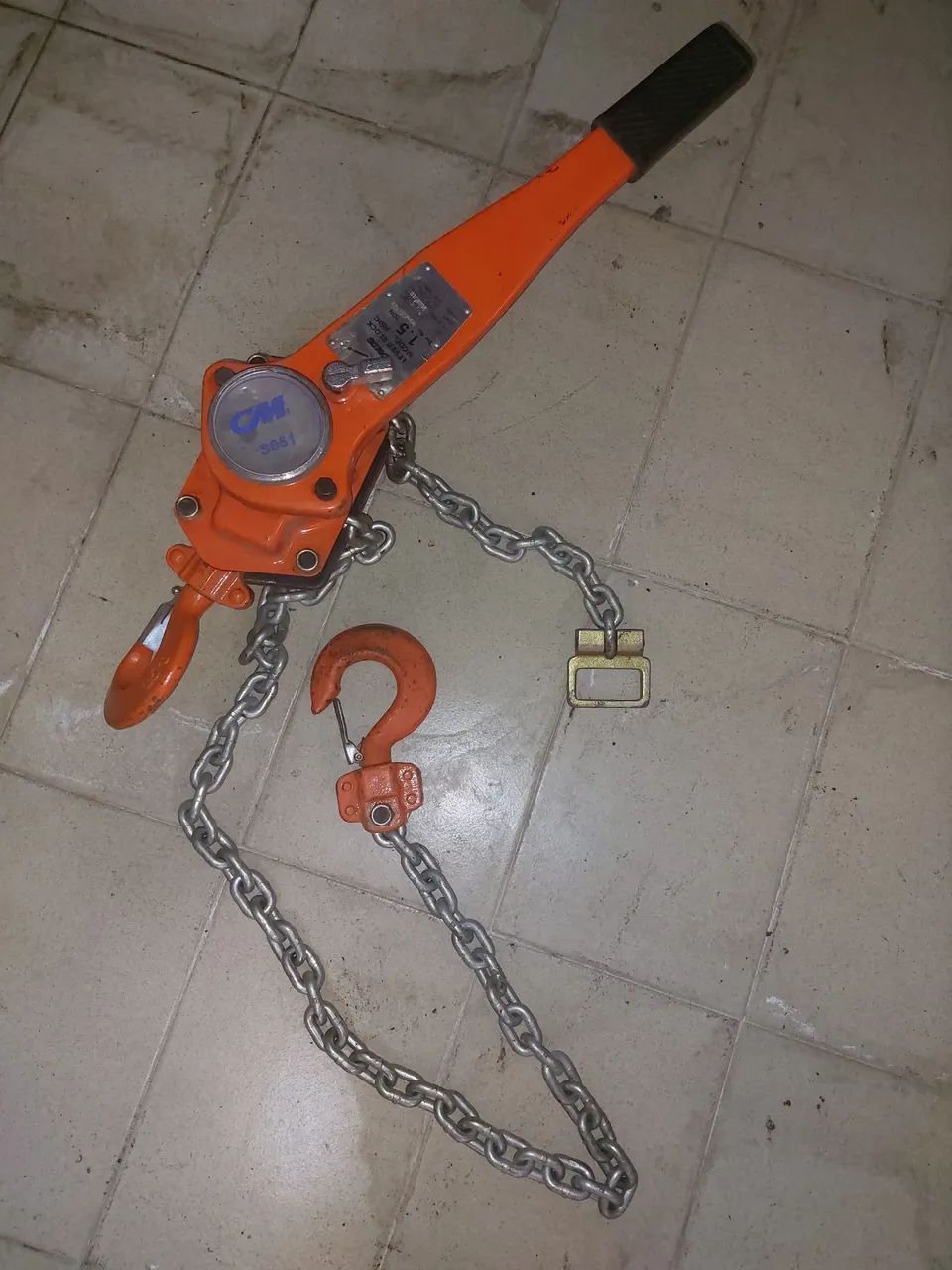 Talha Manual 1,5 Toneladas csm