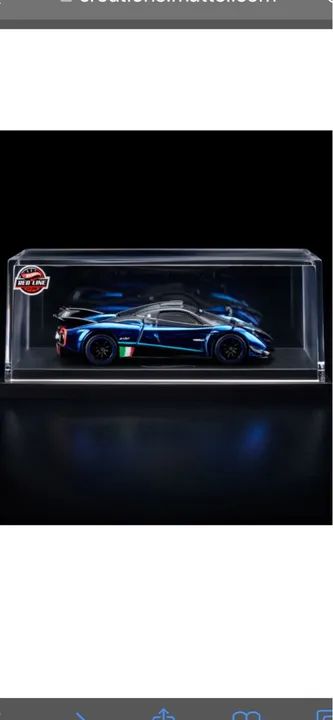 Hot wheels RLC Pagani Huayra R 21, modelo novo na cor azul, último lançamento? - Foto 3