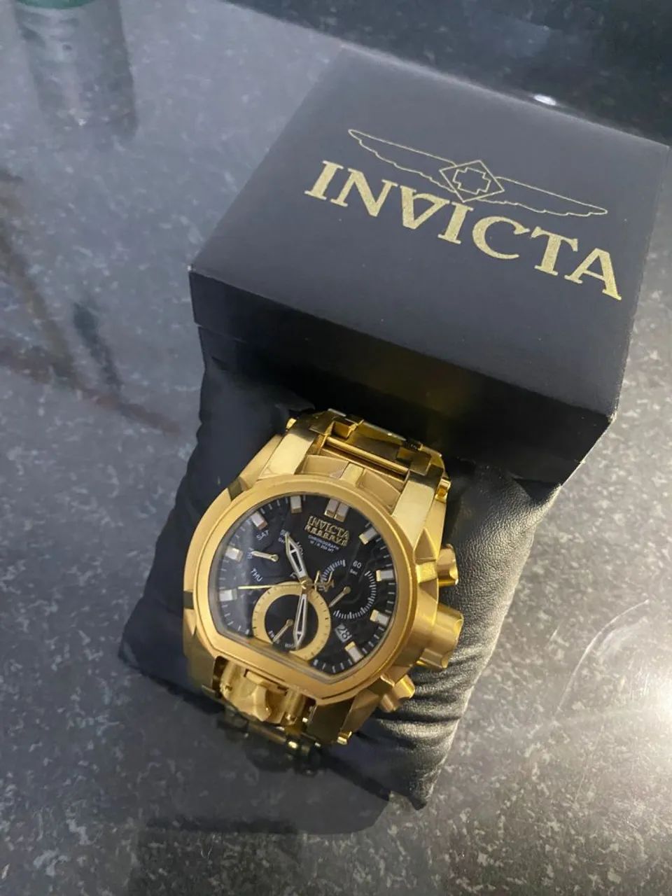 Relógio de pulso lujozo  - Foto 3